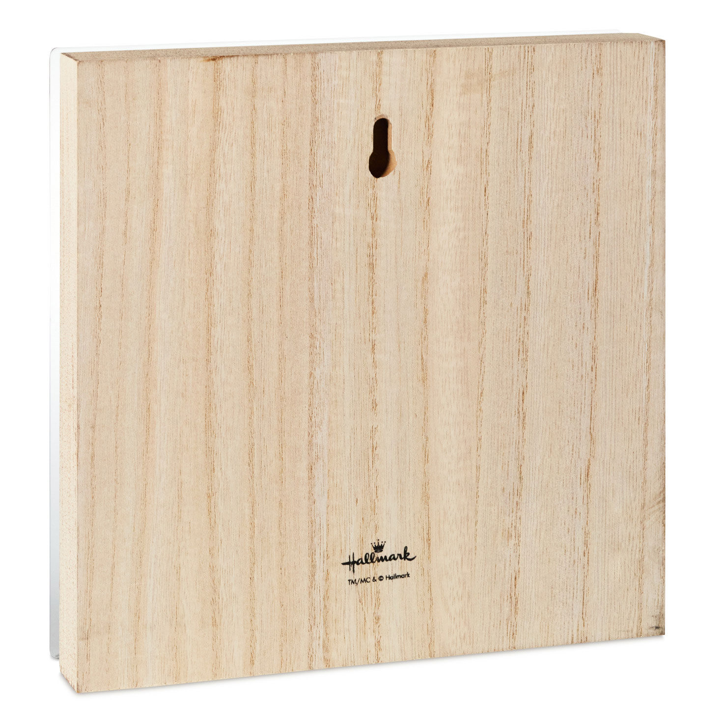 Mom Advice Layered Heart on Square Quote Sign back image number 2