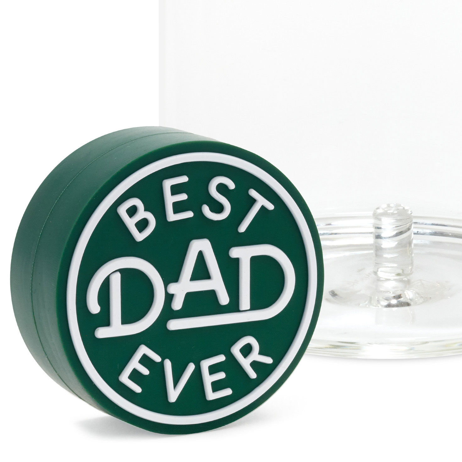 Charmers Best Dad Ever Green Silicone Charm, , large image number 4