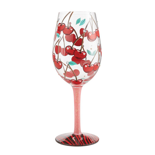 Lolita Mon Cherry Wine Glass, 15 oz., 