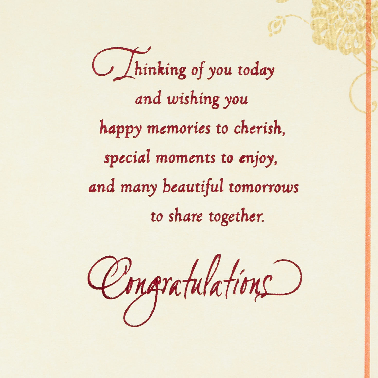 Sharing Beautiful Tomorrows Together Anniversary Card for Couple for only USD 4.59 | Hallmark