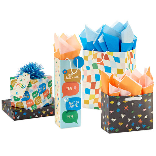 Bright Vibes Gift Wrap Collection, 