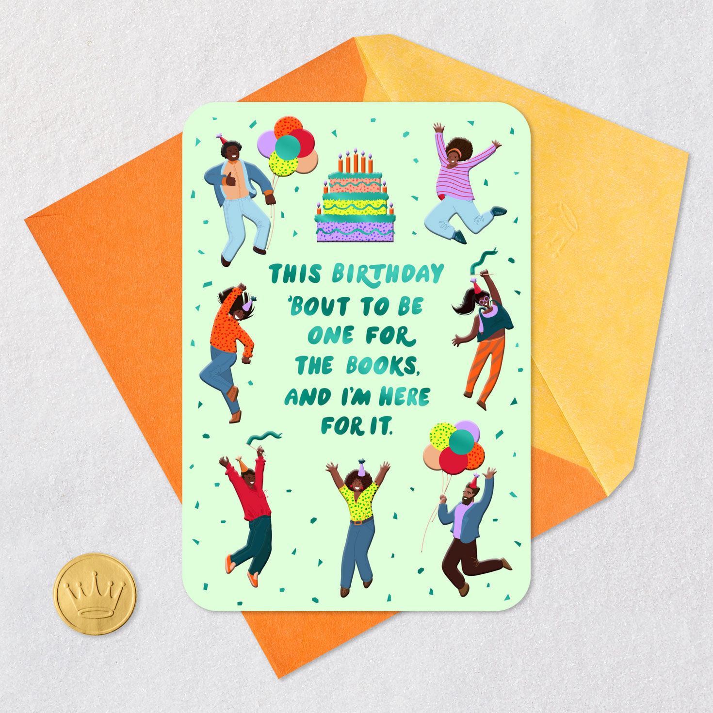 One for the Books Birthday Card, , large image number 5