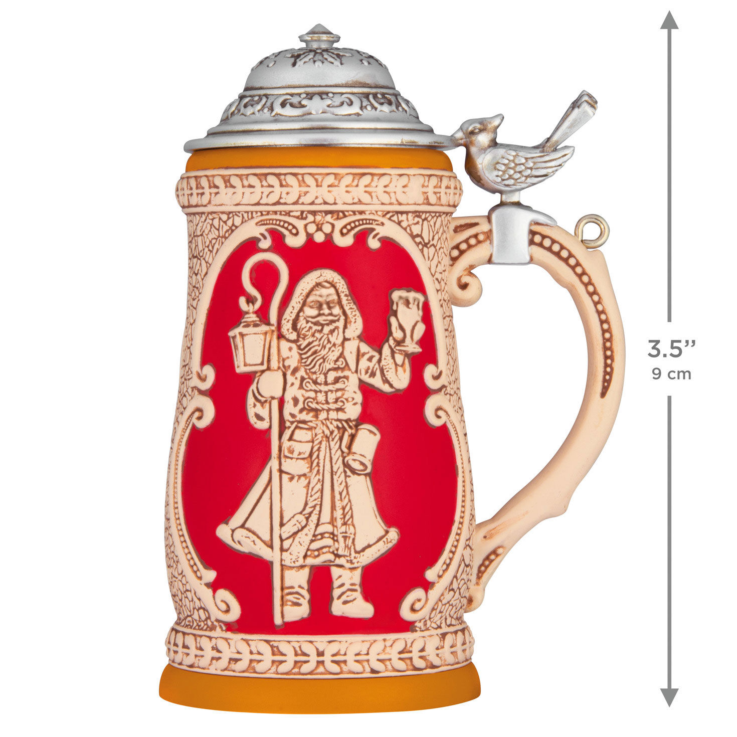 Beer Stein 2026 Keepsake Ornament measurement image number 3