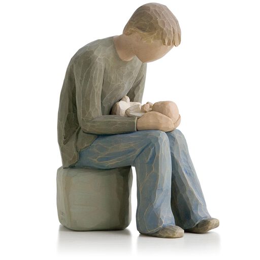 Willow Tree® New Dad Fatherhood Baby Figurine, 