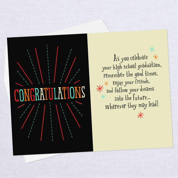Remember the Good Times High School Graduation Card, , large image number 4