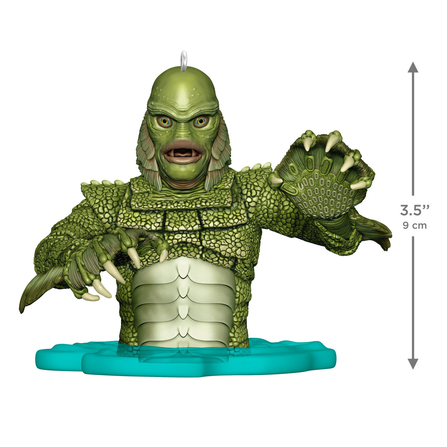 Creature From Black Lagoon Keepsake Ornament measurement image number 3