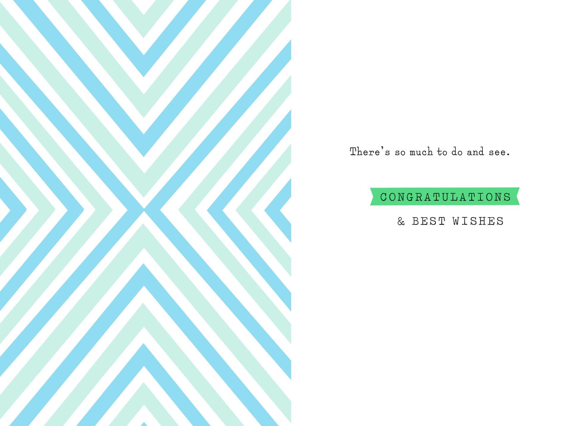 Explore Possibilities College Graduation Card