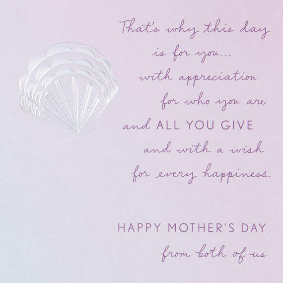 Wishing You Every Happiness Mother's Day Card From Both, , large image number 2