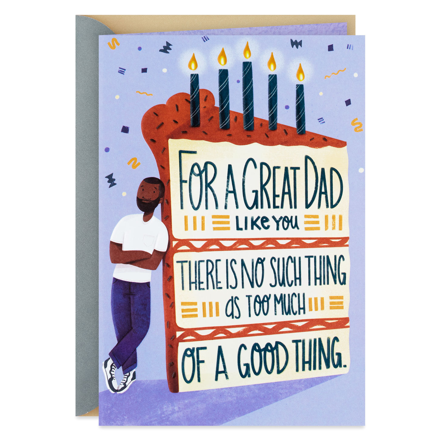 A Giant Cake for a Great Dad Birthday Card for only USD 2.99 | Hallmark