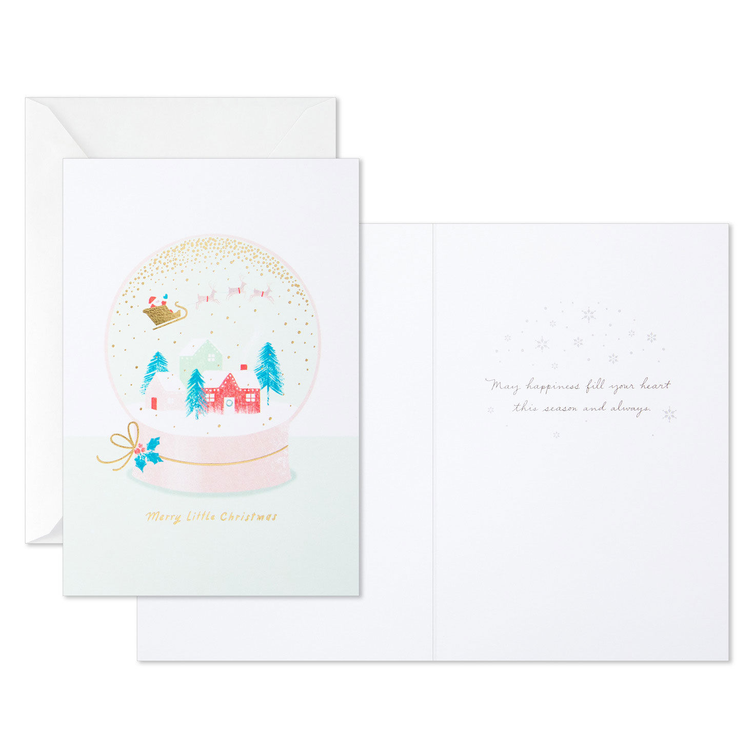 Merry Little Snow Globe Packaged Christmas Cards, Set of 5 for only USD 5.00 | Hallmark