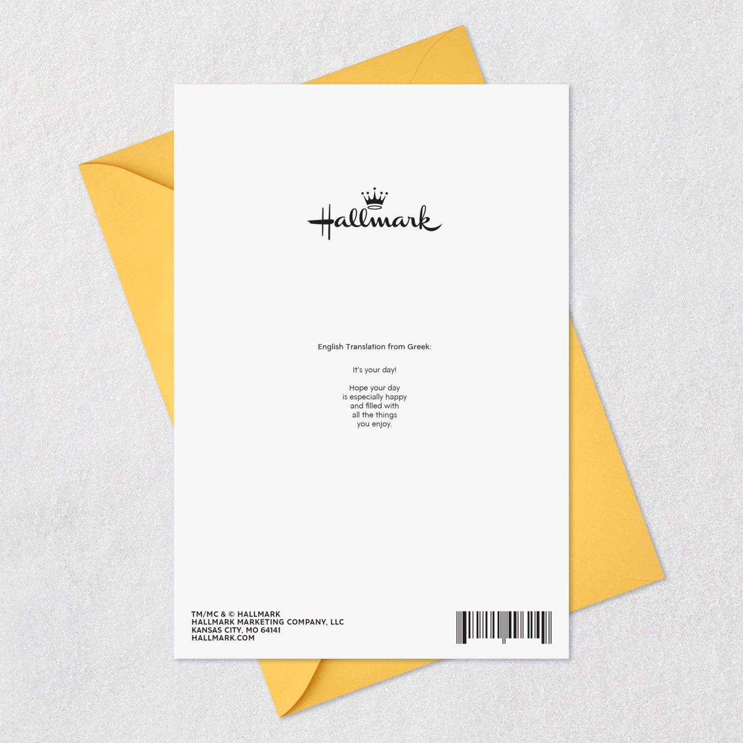 It's Your Day Greek-Language Birthday Card, , large image number 7