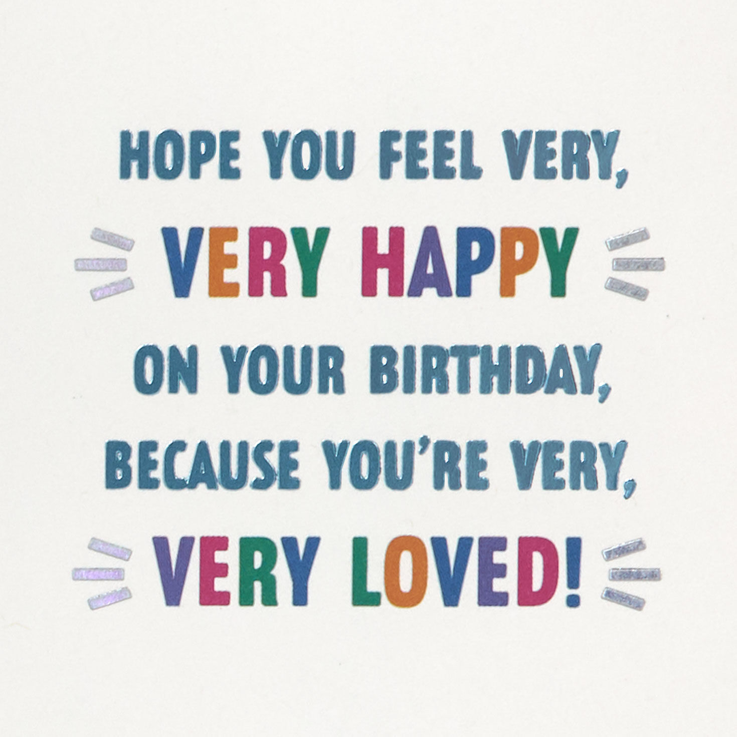 You're Very Loved Birthday Card for only USD 5.99 | Hallmark