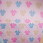 Pink Backpack With Tie-Dye Minnie Mouse Design closeup interior fabric image number 4