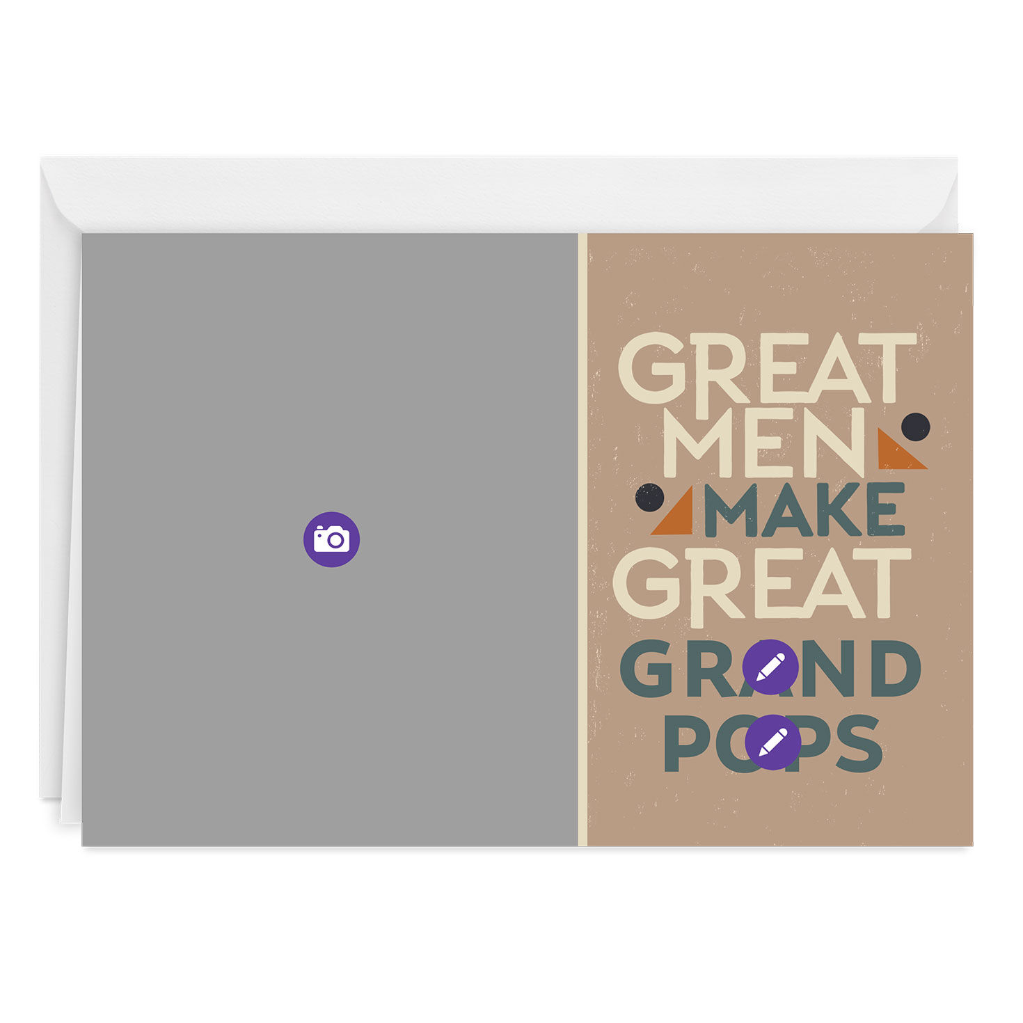 Personalized Great Men Photo Card, , large image number 3