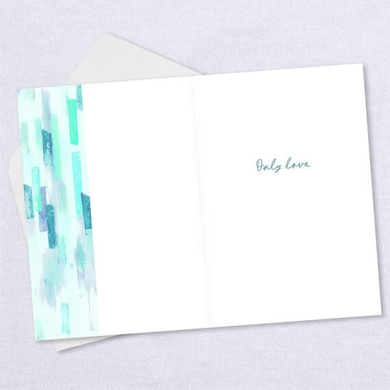 Personalized Blue and Purple Watercolor Design Card, , large image number 2