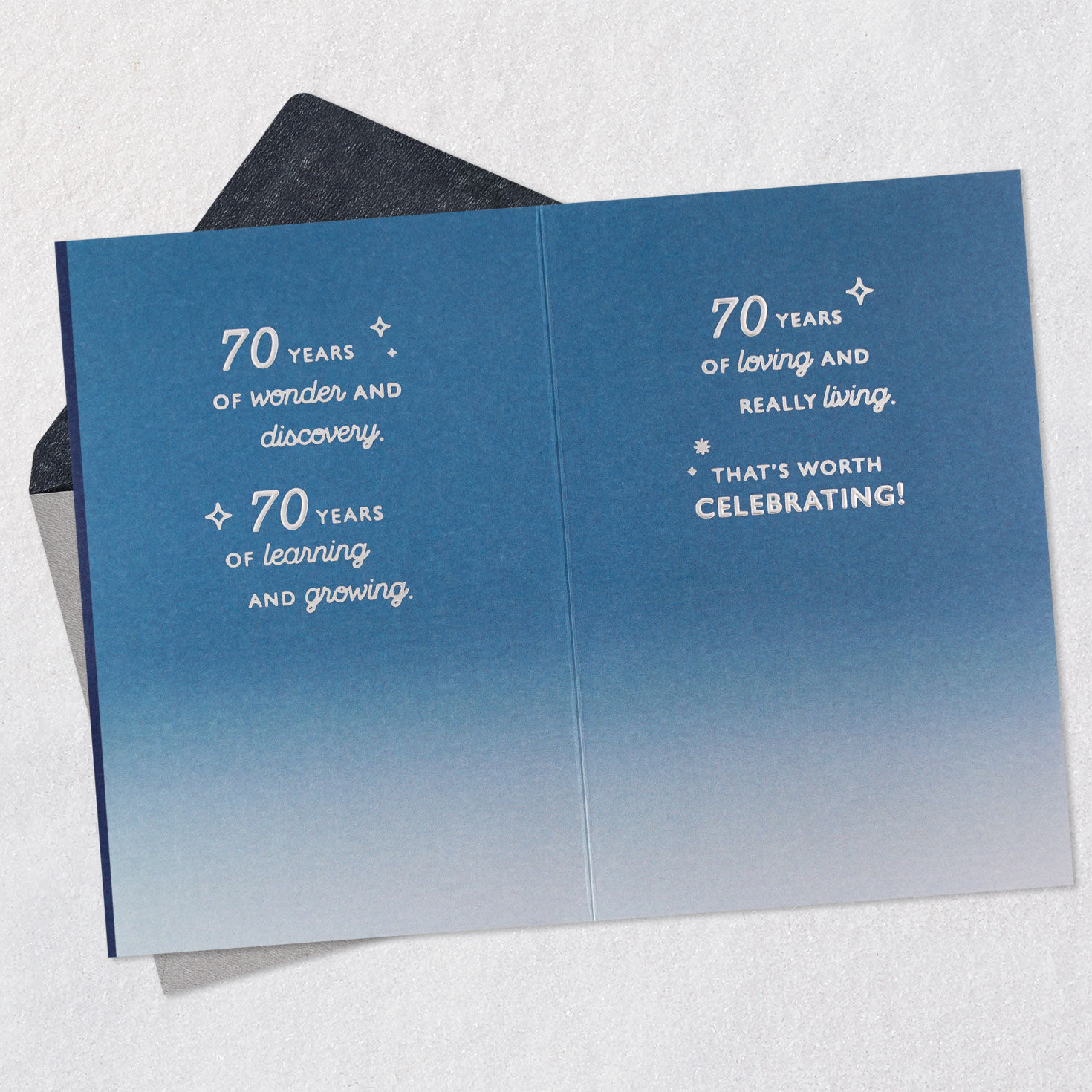 Celebrating You 70th Birthday Card, , large image number 4