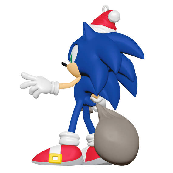 Sonic the Hedgehog™ Santa Sonic Ornament, , large image number 5