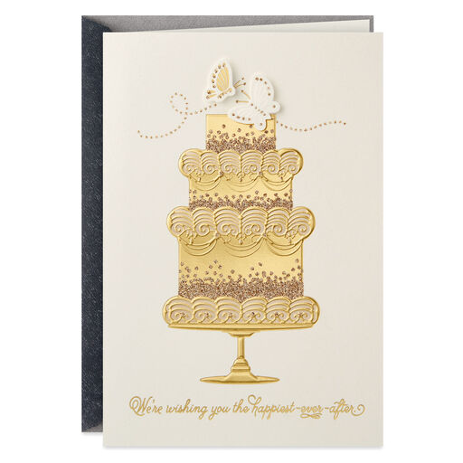The Happiest Ever After Wedding Card From Us, 
