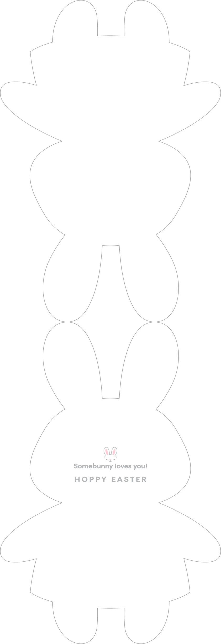 Somebunny Loves You Easter Card for Kid