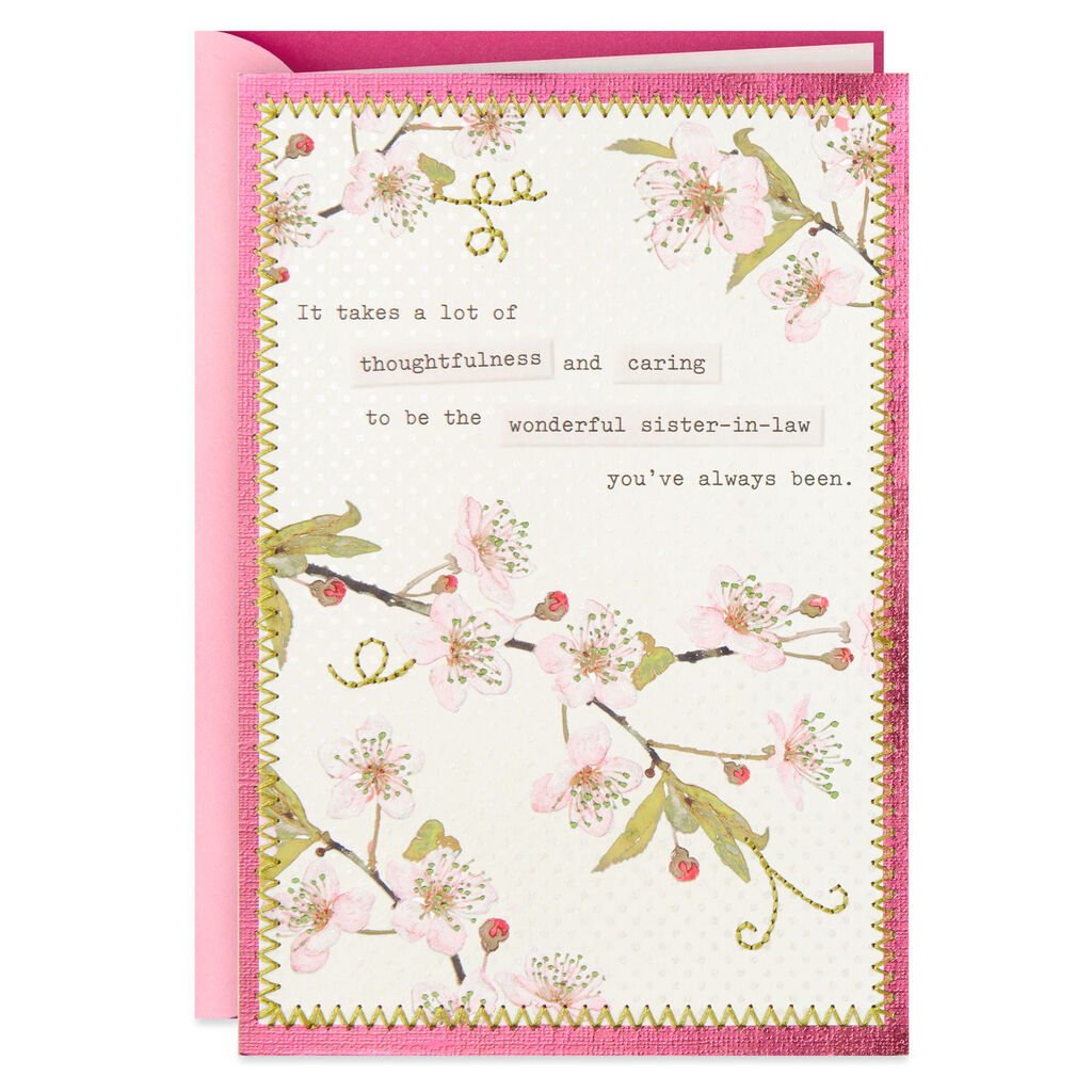 You Re A Blessing Religious Birthday Card For Sister In Law