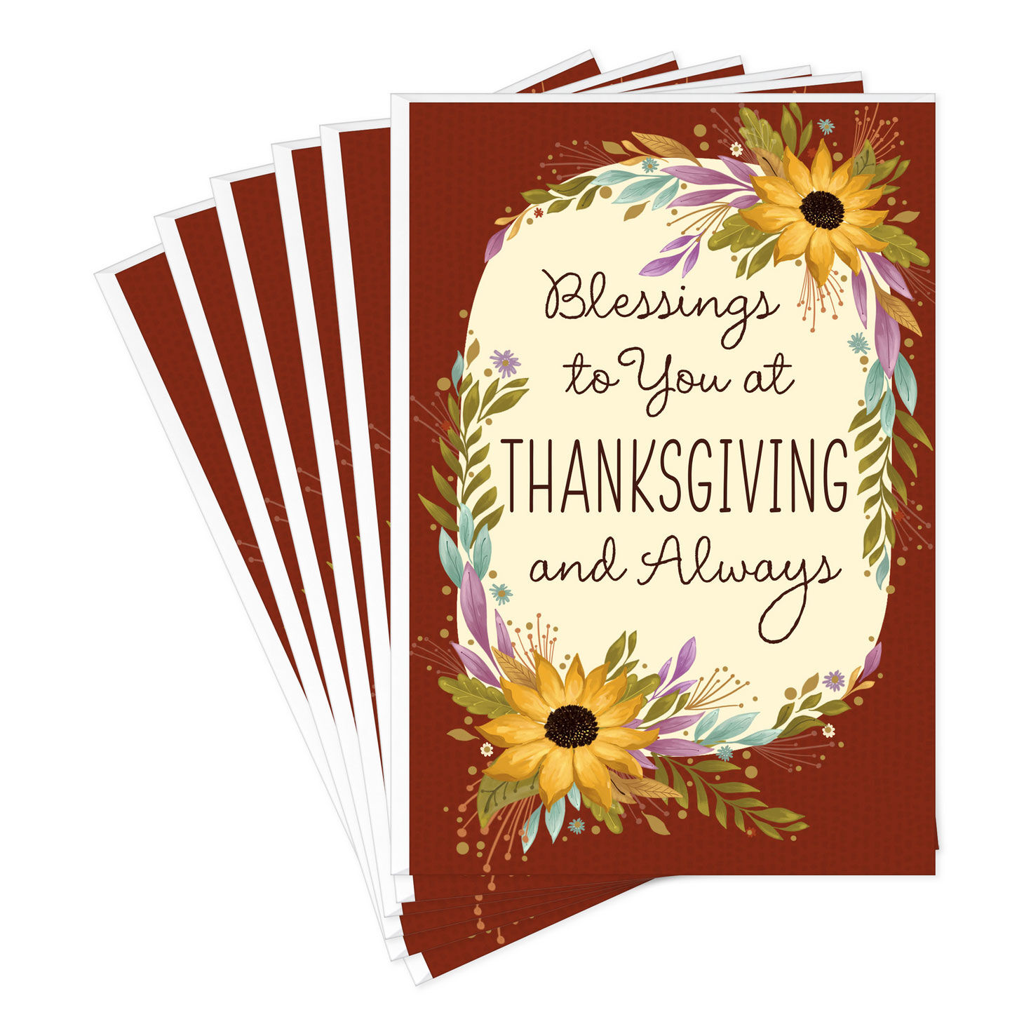 Many Reasons to Be Thankful Thanksgiving Cards, Pack of 6 for only USD 4.99 | Hallmark