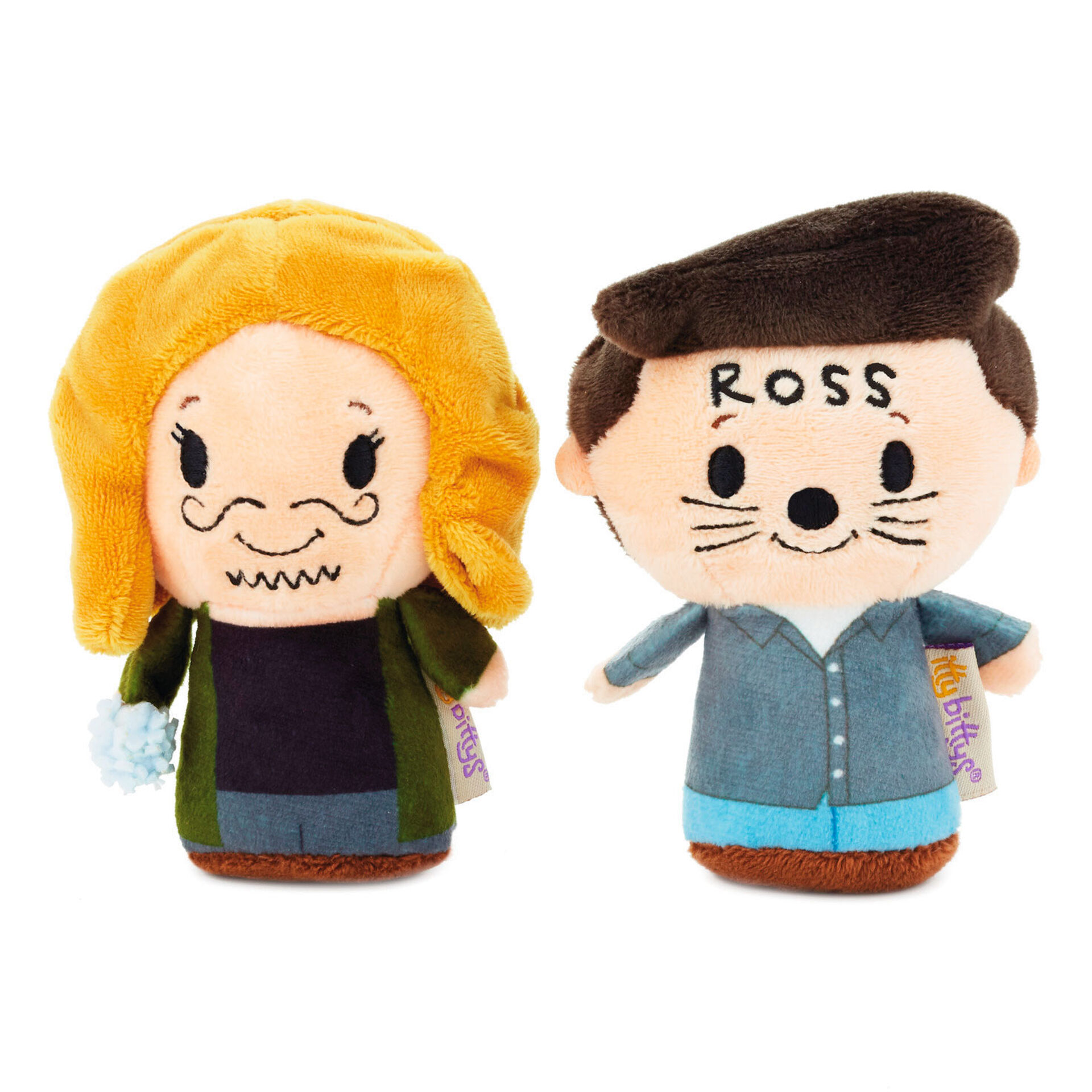 itty bittys® Friends Ross and Rachel Plush, Set of 2 - itty bittys® -  Hallmark