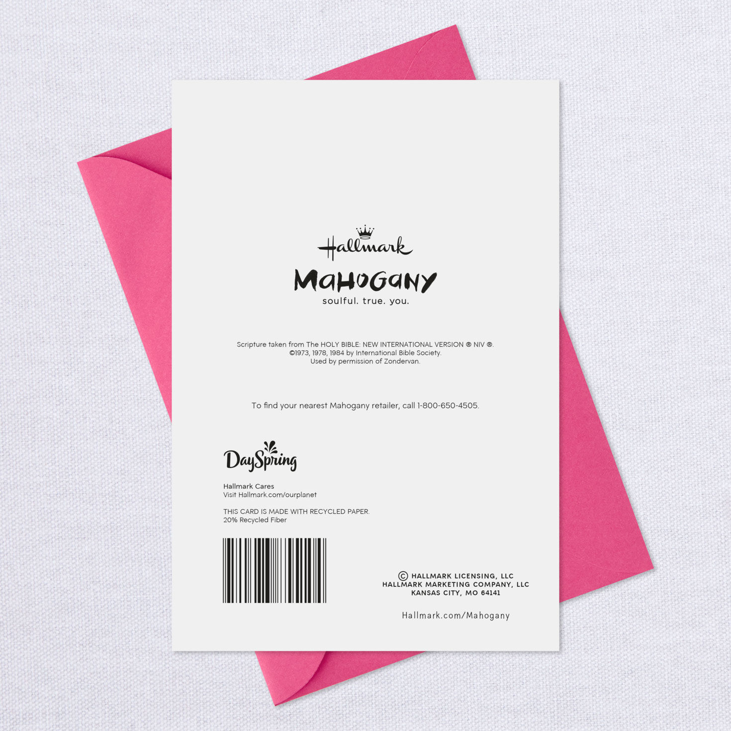 God Has Got You Covered Religious Encouragement Card, , large image number 7