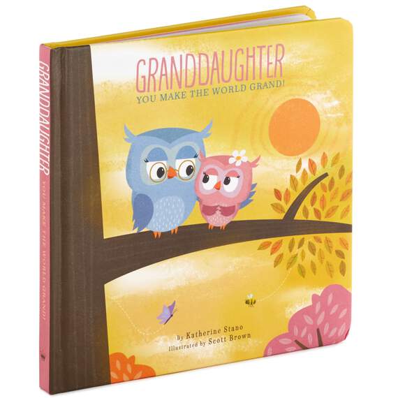 Granddaughter, You Make The World Grand! Board Book, , large image number 1