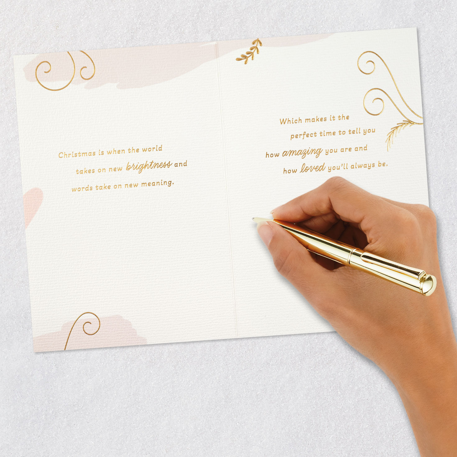 You're Amazing and Loved Christmas Card for Granddaughter, , large image number 7