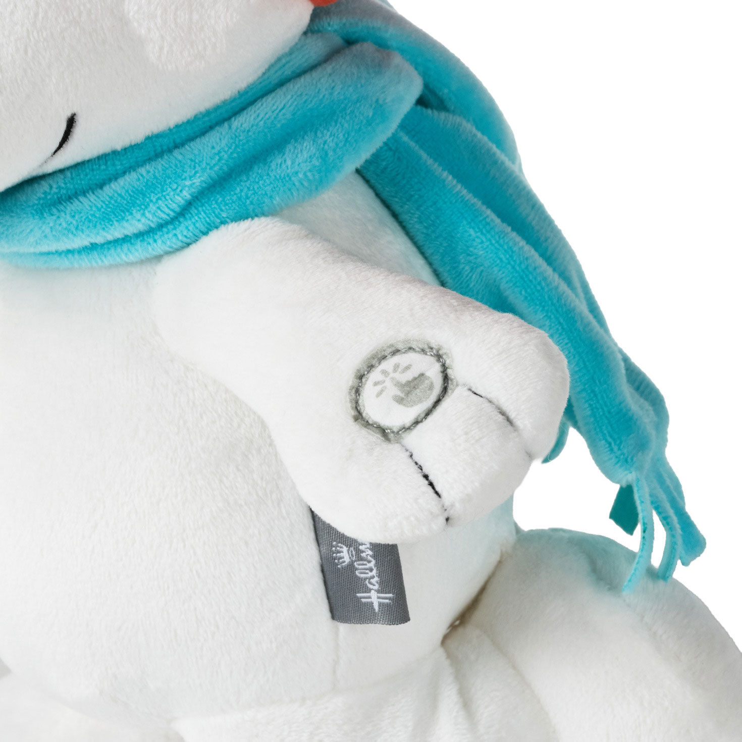 Snoopy and Woodstock Ice Skating Plush upclose detail image number 8