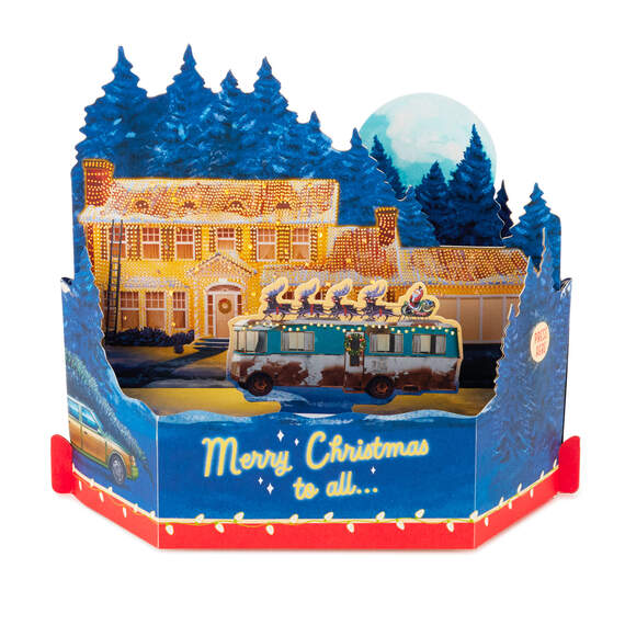 National Lampoon's Christmas Vacation™ Musical 3D Pop-Up Christmas Card With Light, , large image number 3