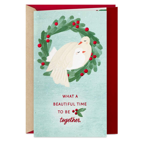Celebrating Love Christmas Anniversary Card, , large image number 1