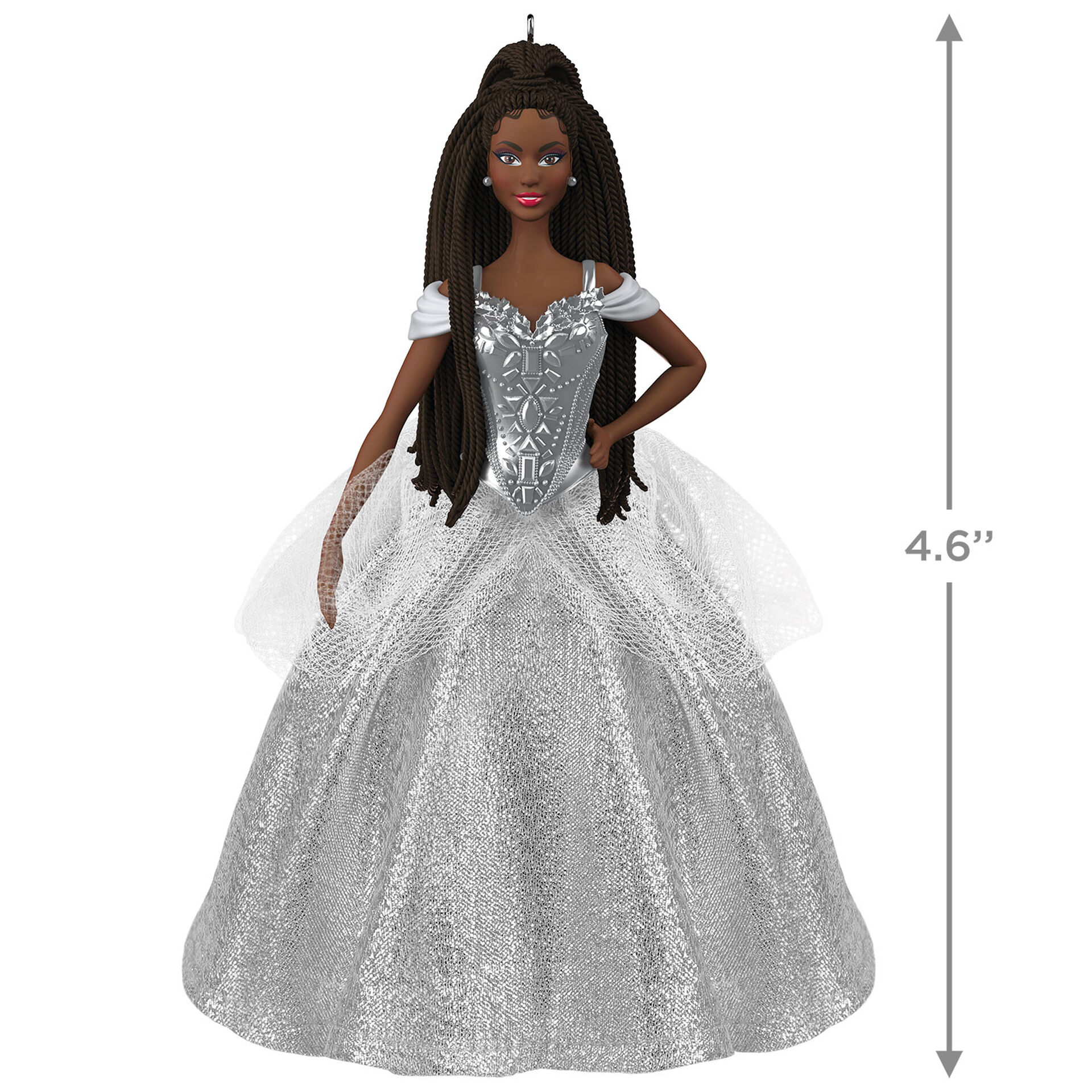 21 Black Holiday Barbie Doll Ornament Keepsake Ornaments Hallmark 21 Black Holiday Barbie Doll Ornament Keepsake Ornaments Hallmark