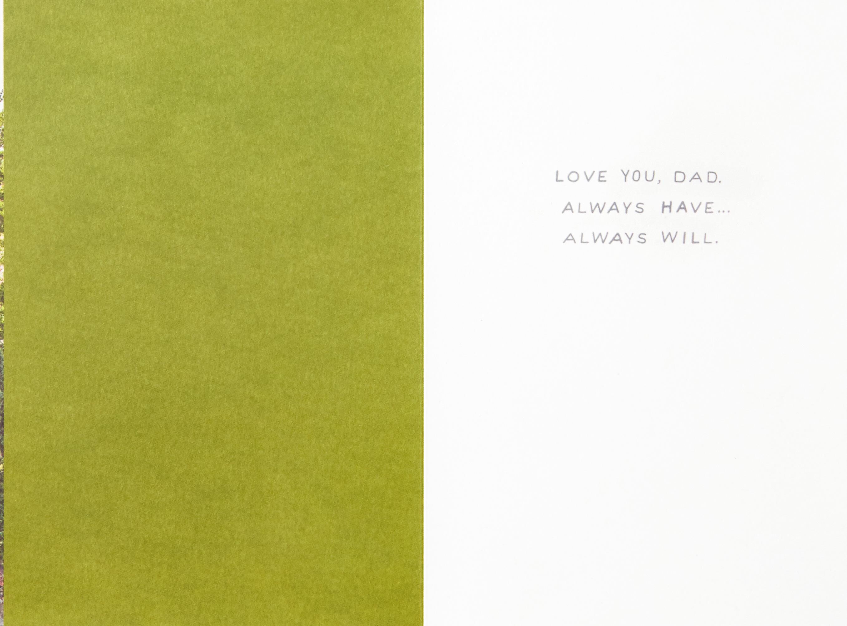 Wisdom, Guidance and Love Father's Day Card