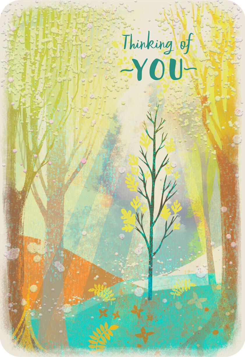 Shining Through Thinking of You Card