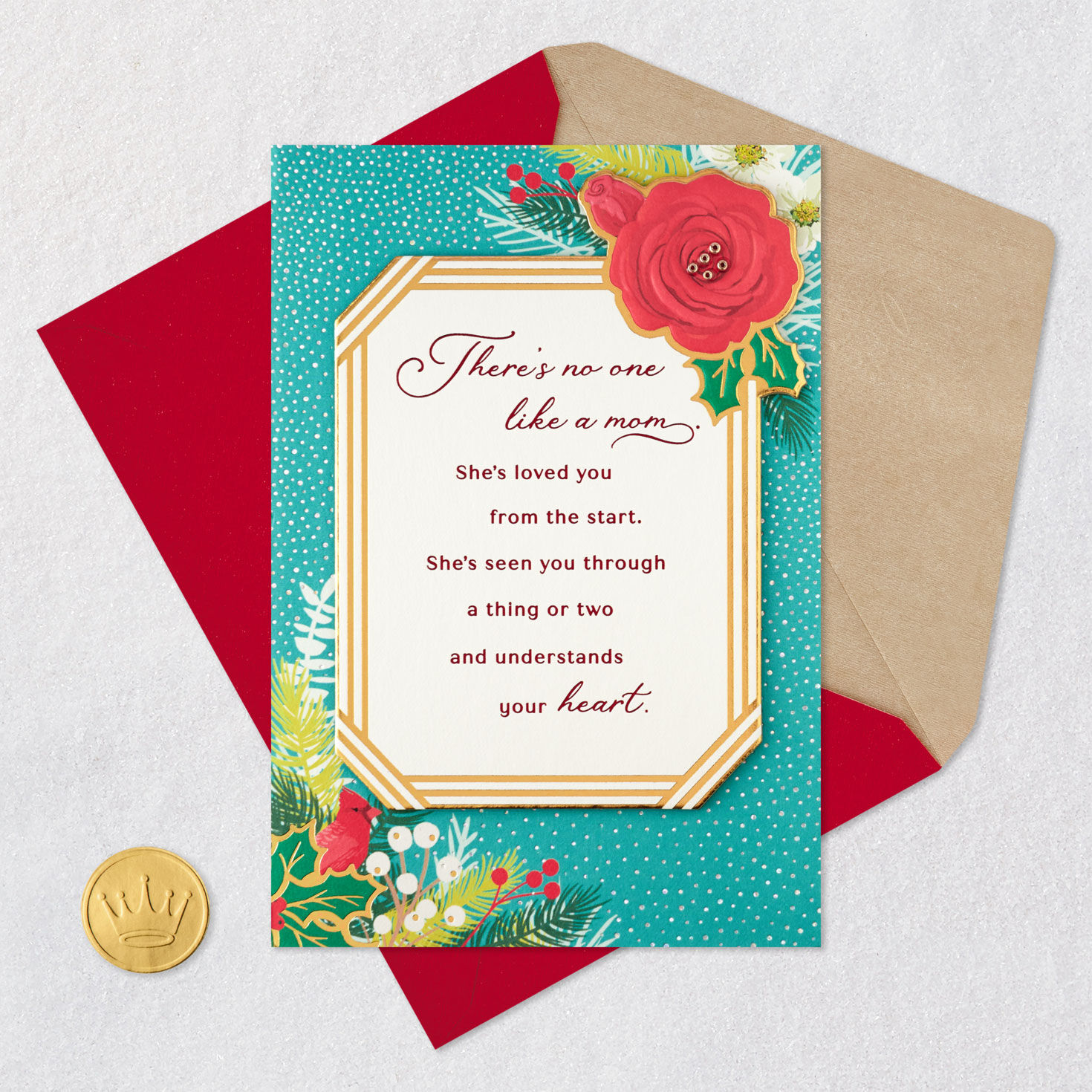 No One Like You Christmas Card for Mom, , large image number 6