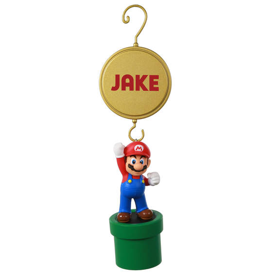 Nintendo Super Mario™ Mario Personalized Ornament, , large image number 1