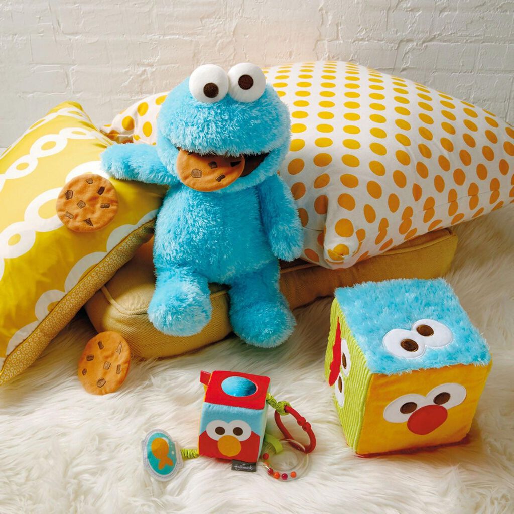Sesame Street Cookie Monster Stuffed Animal 12 Baby Toddler