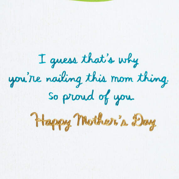 You're Nailing This Mom Thing Mother's Day Card for Daughter, , large image number 2
