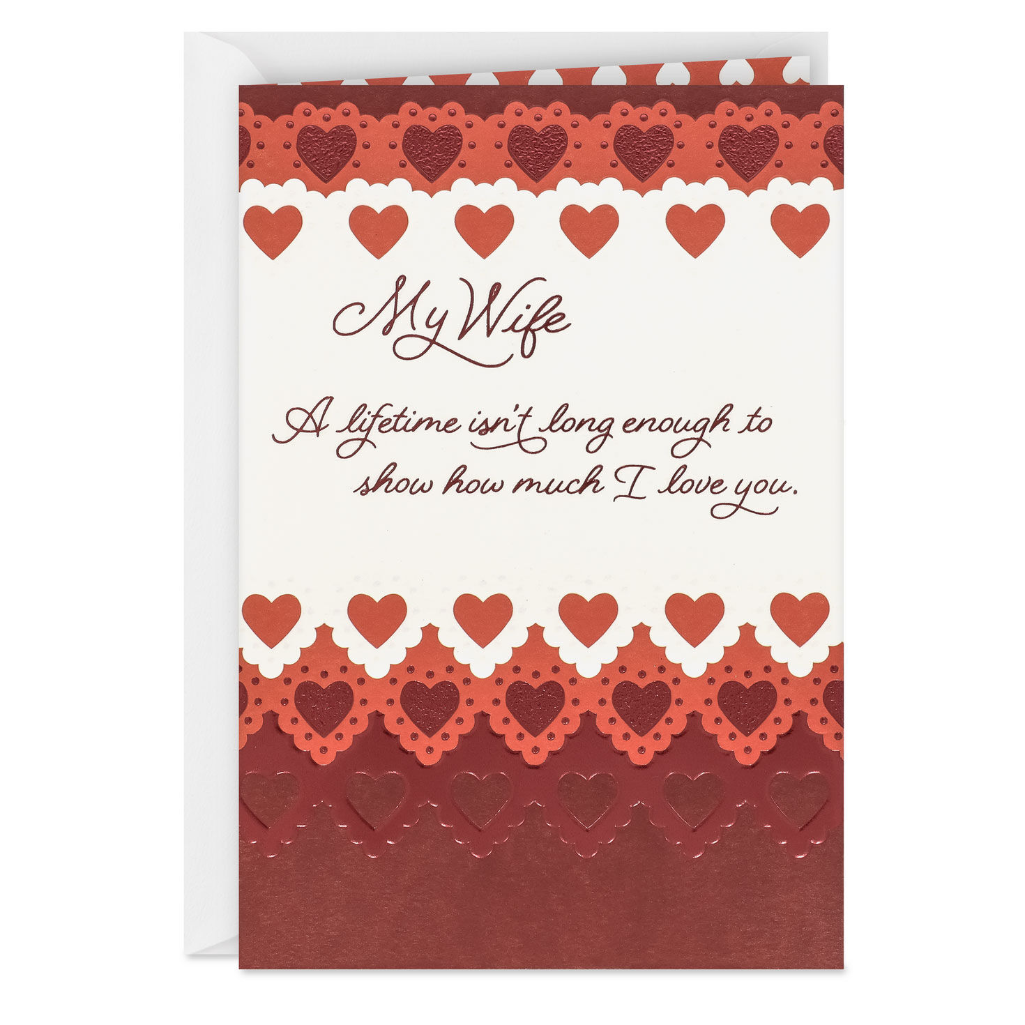 Thankful for Your Love Sweetest Day Card for Wife