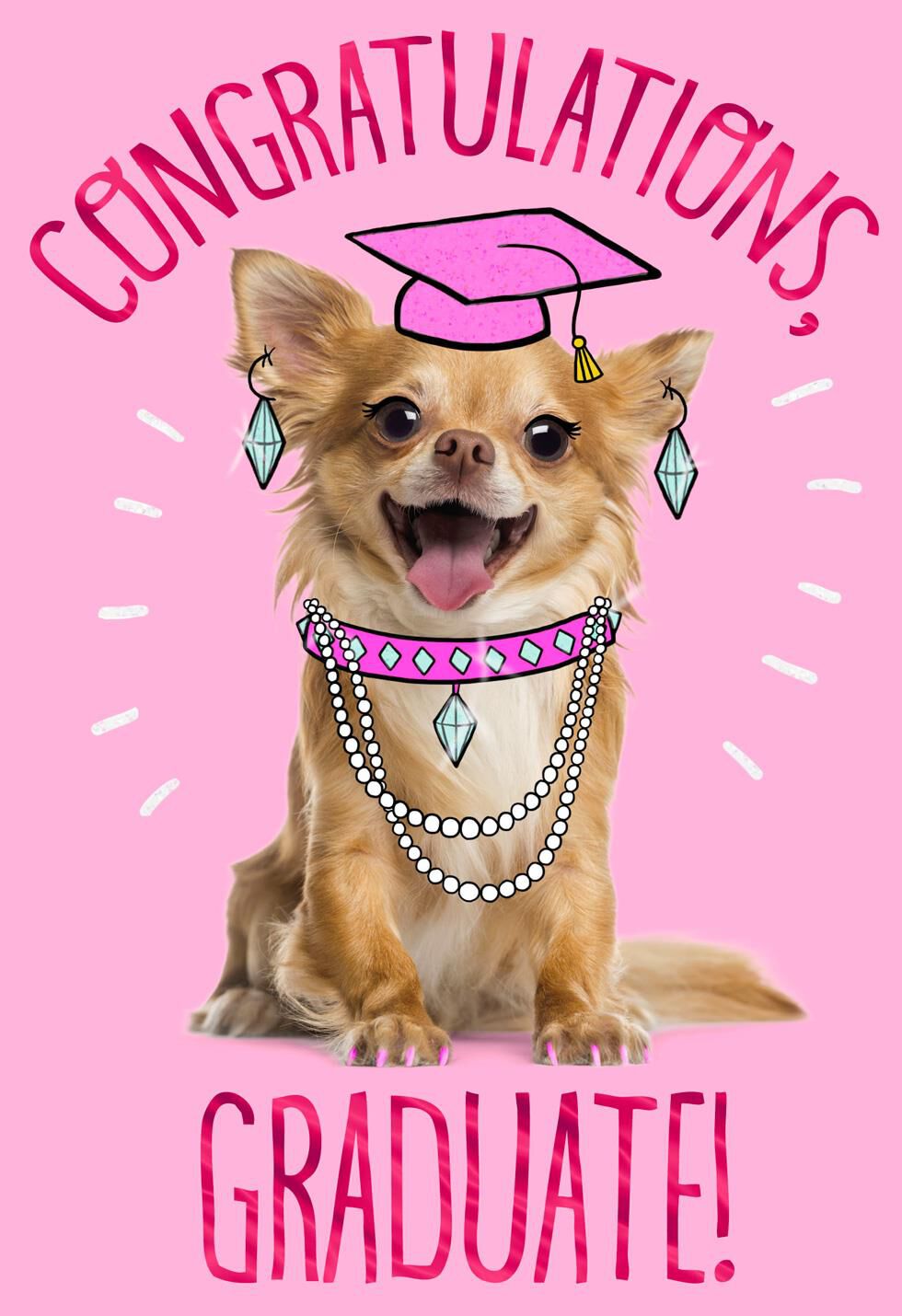 Unleashed on Society Graduation Card