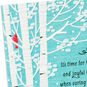 Deer and Bird Christmas Card Card Front Detail image number 4