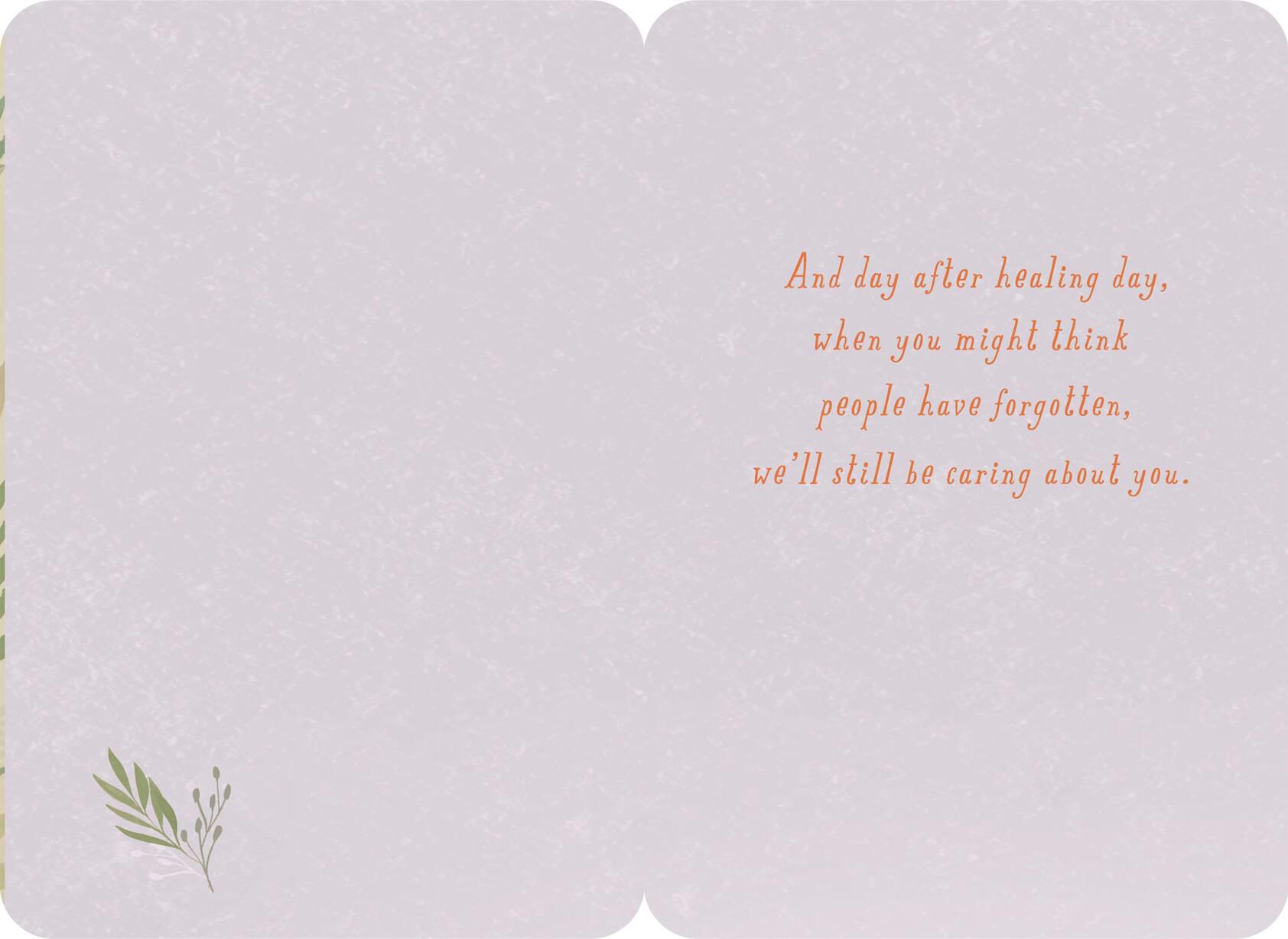 Day After Healing Day Thinking of You Card