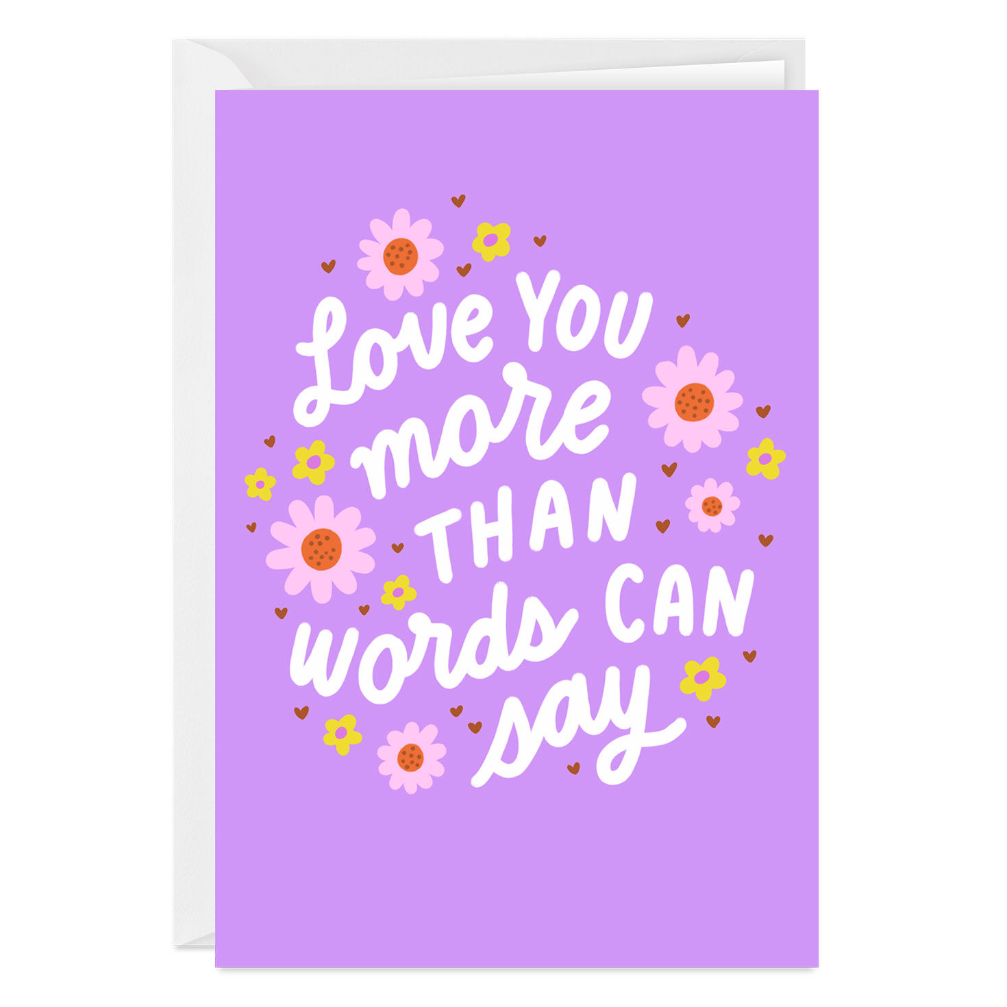 More Than Words Custom Love Card for Her for only USD 4.99 | Hallmark