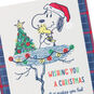 Peanuts Snoopy and Woodstock Hug Christmas Card Card Front Detail image number 4