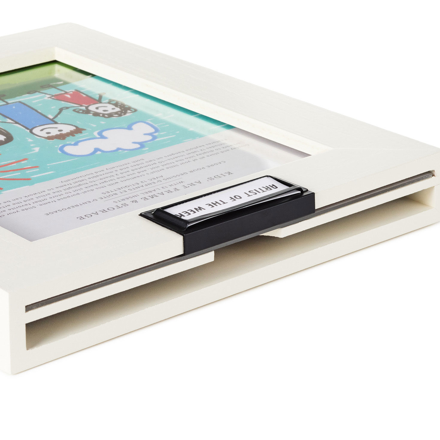 Kids' Artwork Picture Frame With Storage in Back top image number 4