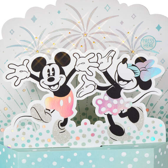 Disney 100 Years of Wonder You're Magical Musical 3D Pop-Up Card With Light, , large image number 6