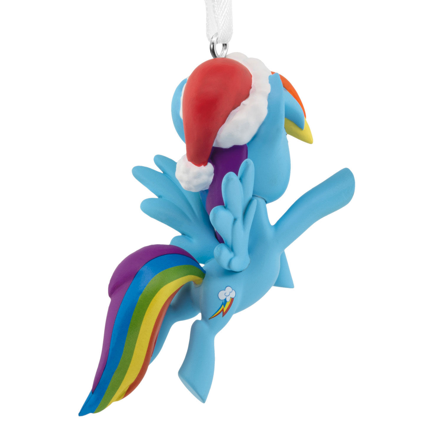 My Little Pony Rainbow Dash Christmas Ornament Back image number 2