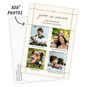 Year In Review Photo Grid Personalized Holiday Card Card with Envelope indicating personalization image number 2