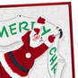Vintage Santa Money Holder Christmas Card, , large image number 5